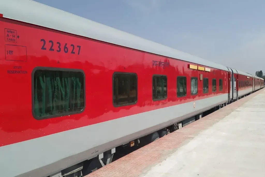 New Delhi Rajdhani Express Train Launched from Sairang to New Delhi